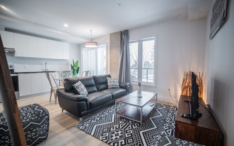 Furnished 1 Bedroom Loft in Quebec City