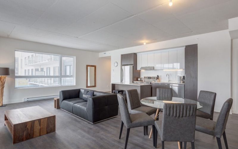 Furnished 3 Bedroom Apartment in Laval | Equinoxe Building