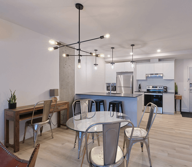 salle de séjour à la Vigie à Montréal