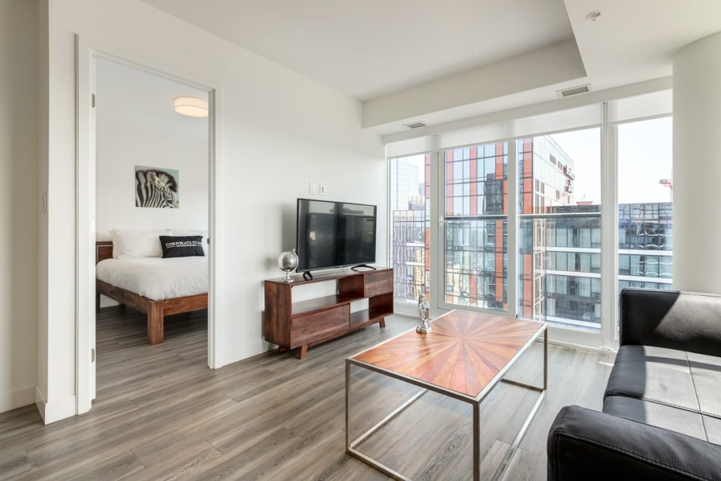 1 bedroom units at SODO, Calgary. 