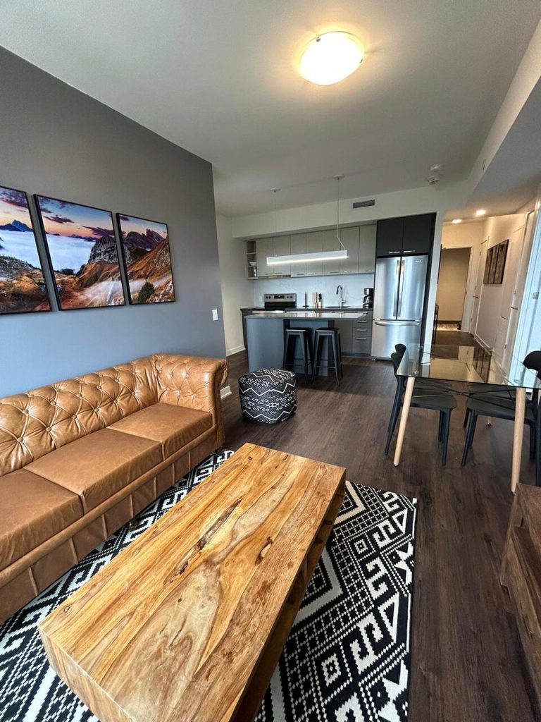 1 fully furnished bedroom apartment for rent in Mississauga