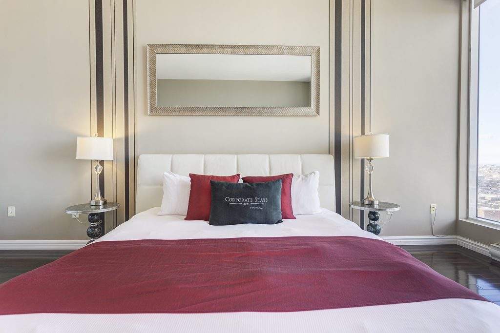 Corporate Stays Montreal Bedroom