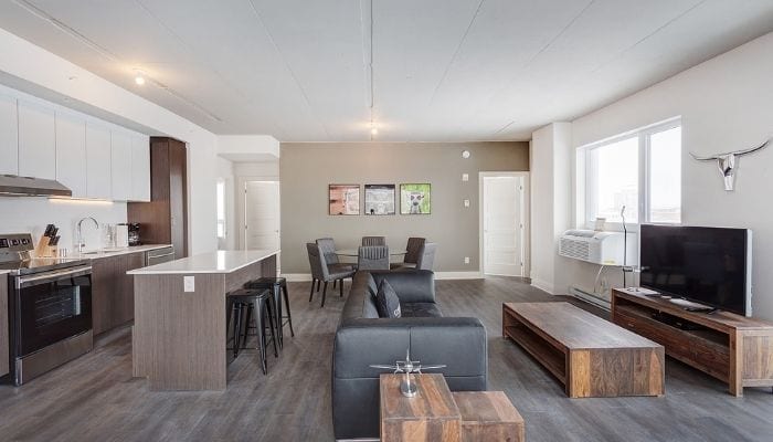 Zen Living Room Corporate Stays