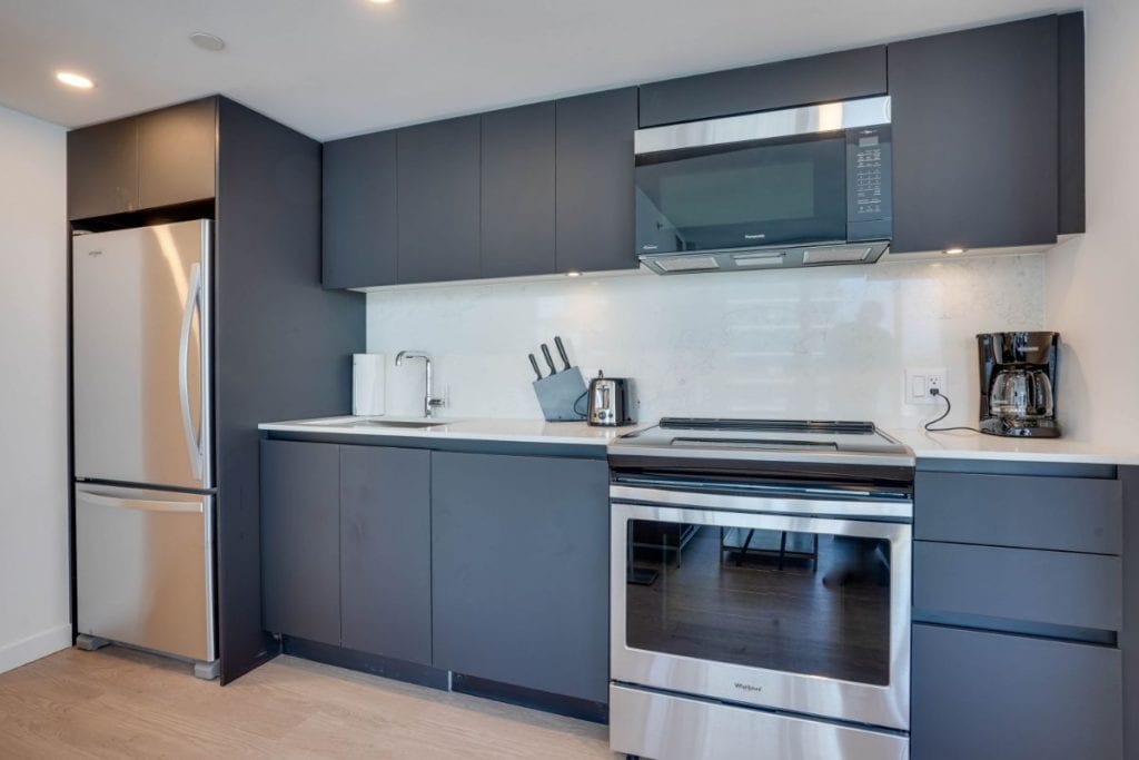 The Zephyr 2 bedroom kitchen 2